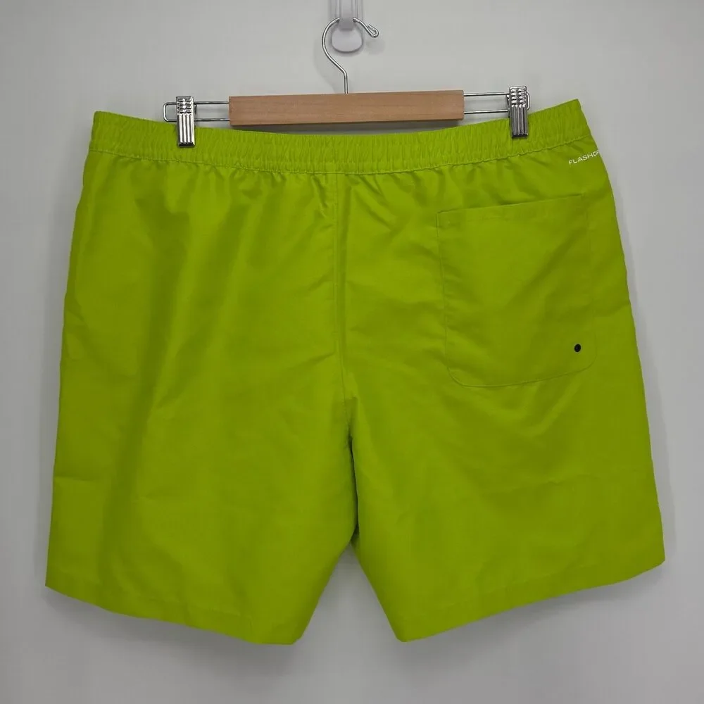 New The North Face Adobe Creek Water Shorts Mens XL Meadow Grass Green FlashDry